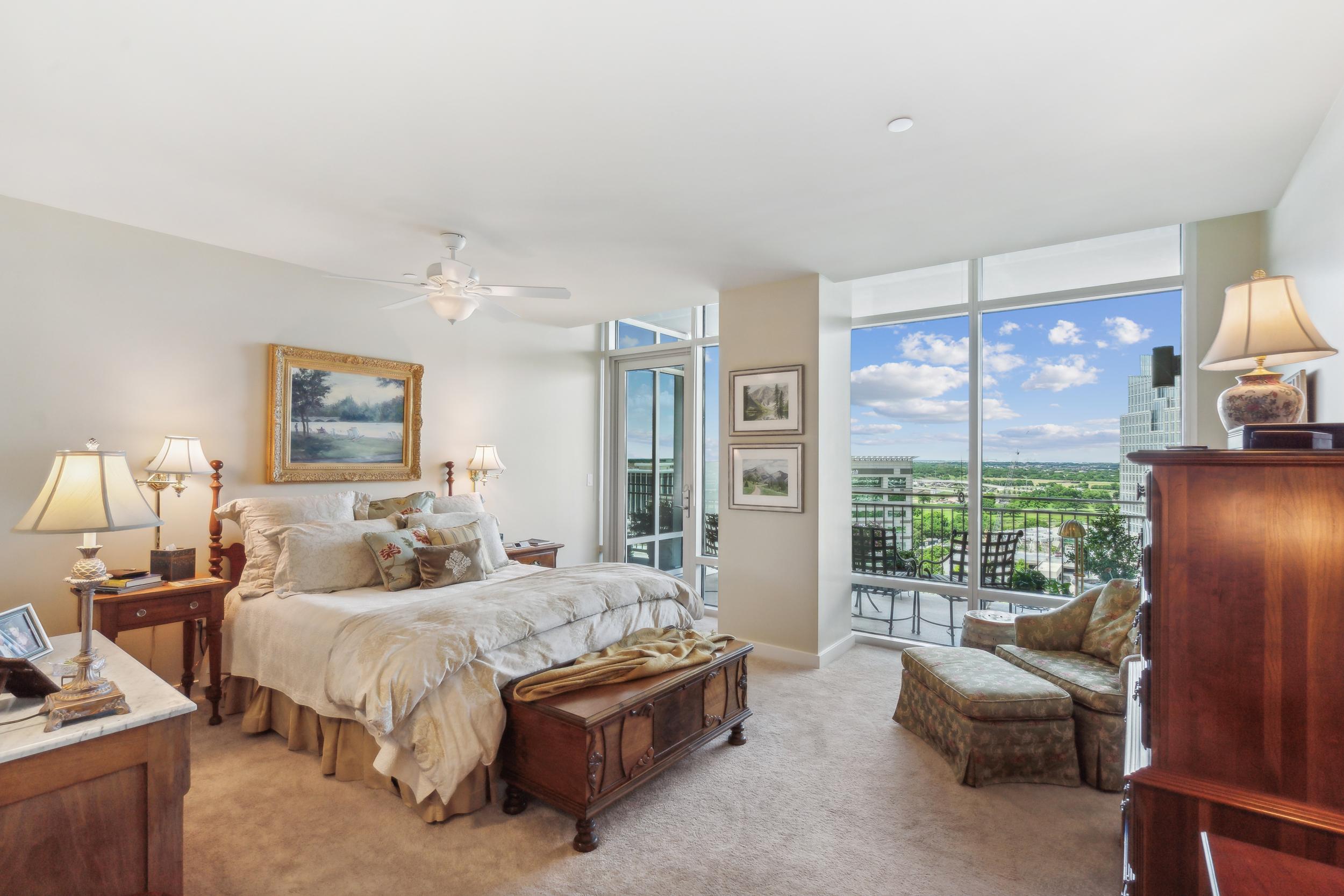 A bedroom from the Nolan floor plan.