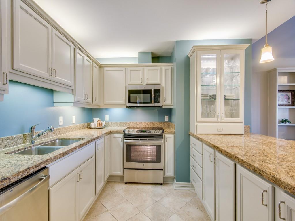 A kitchen from the Overton floor plan.