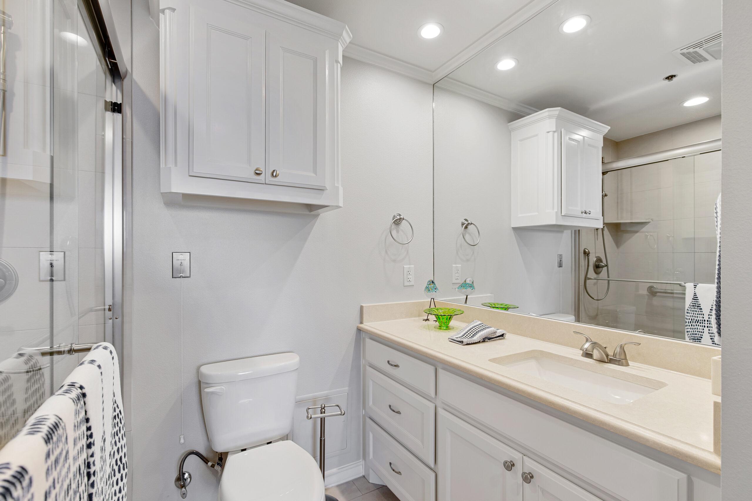 Another bathroom angle in a Trinity Terrace residence - The Cobb.